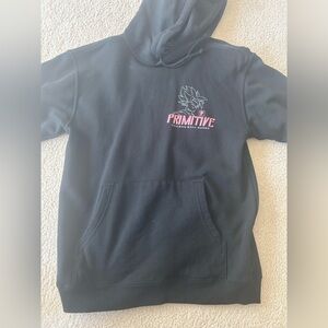 Primitive Goku Super Saiyan Rose Black Hoodie